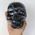 5 Inch Black Sardonyx Skull C104