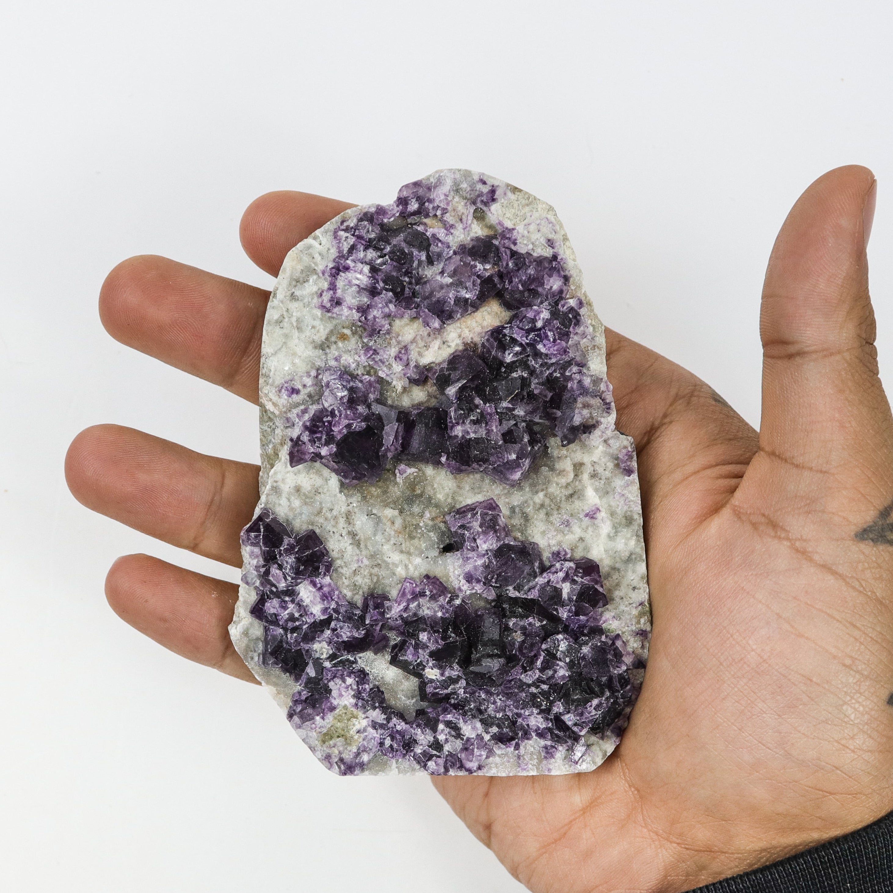 4 Inch Purple Fluorite Specimen N13