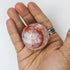 1.5 Inch Fire Quartz Sphere T7