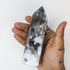 5.5 Inch Moss Agate Tower Y19