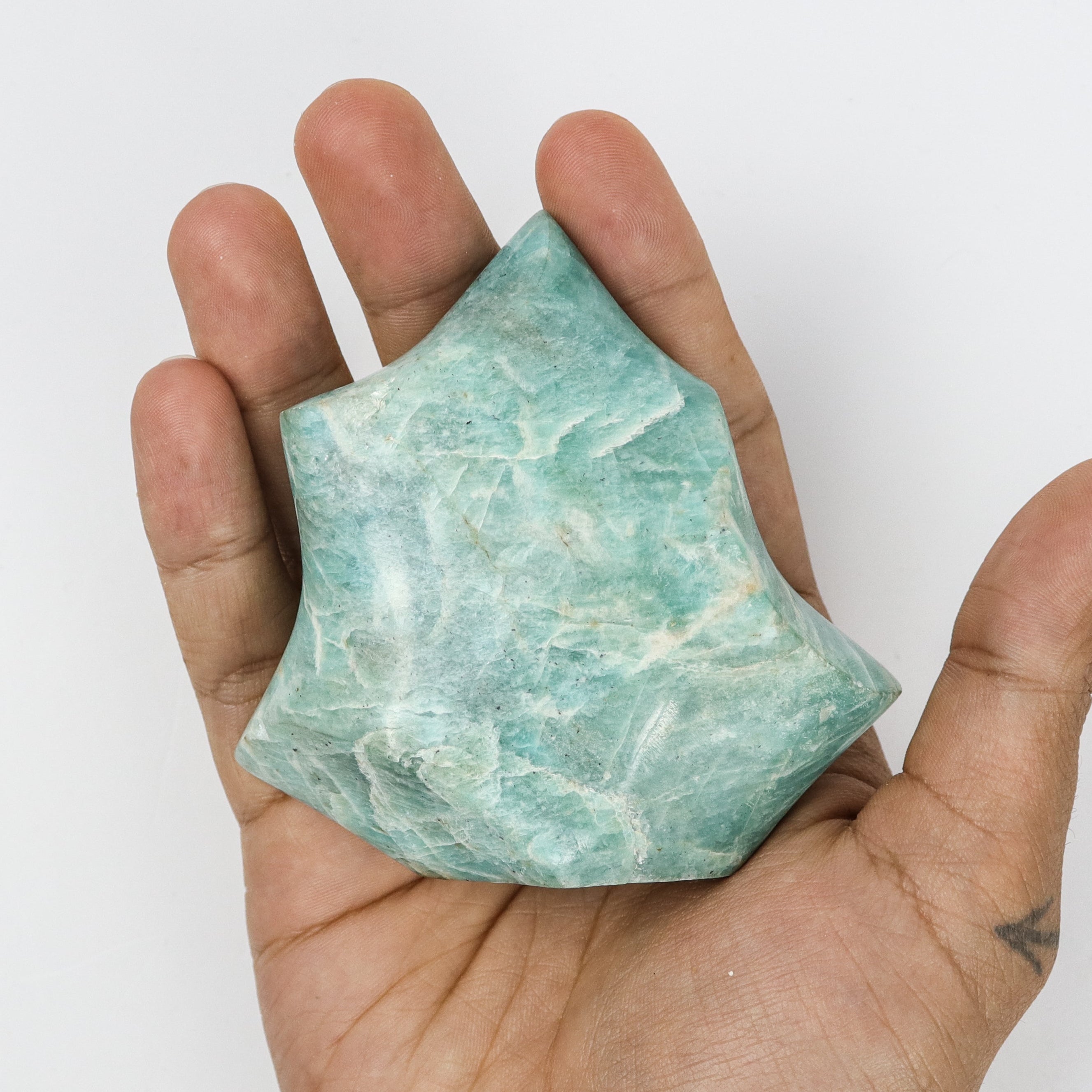 3 Inch Amazonite Flame M14