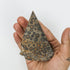 4 Inch Leopard Skin Jasper Top Polish K15