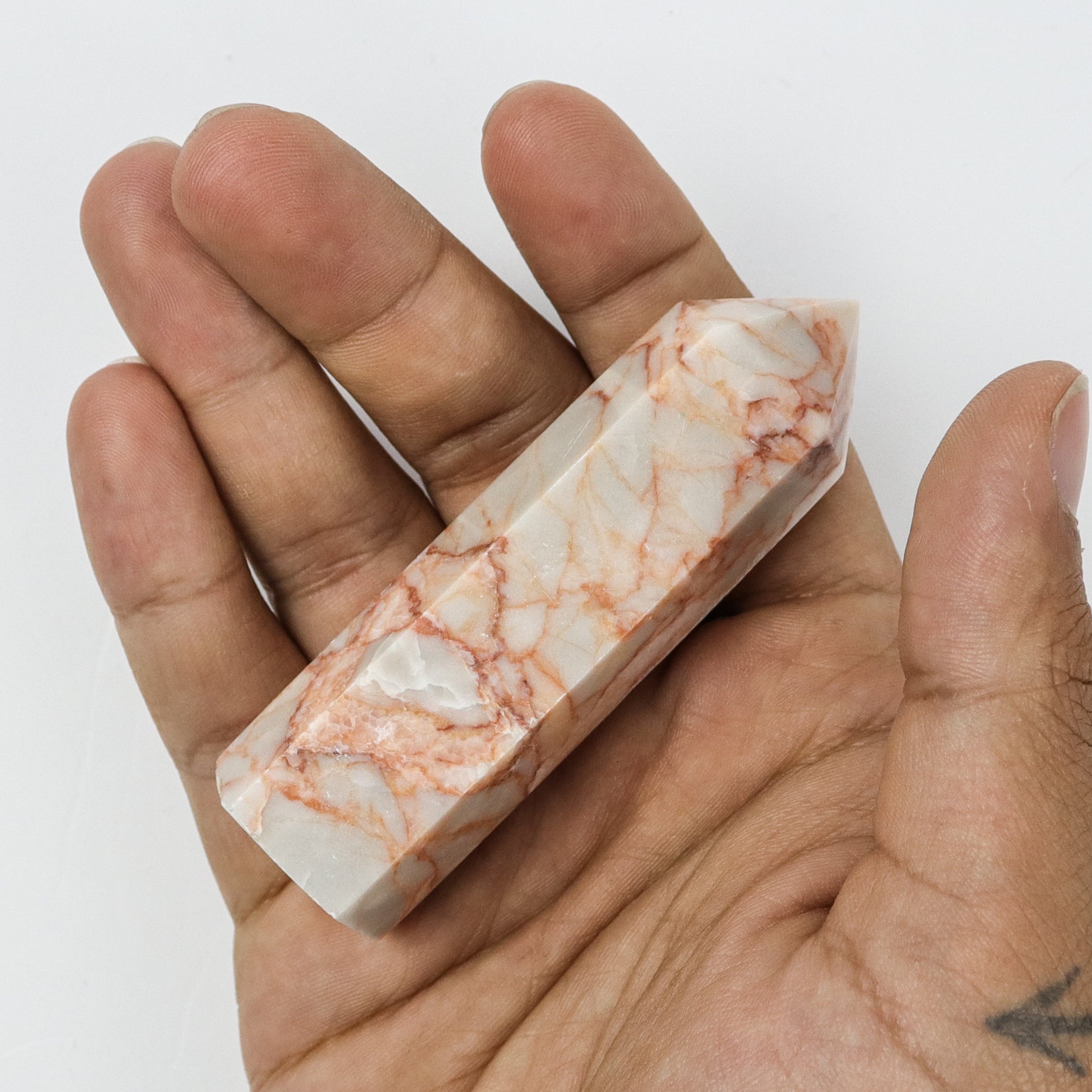 3.25 Inch Red Line Jasper Tower B6