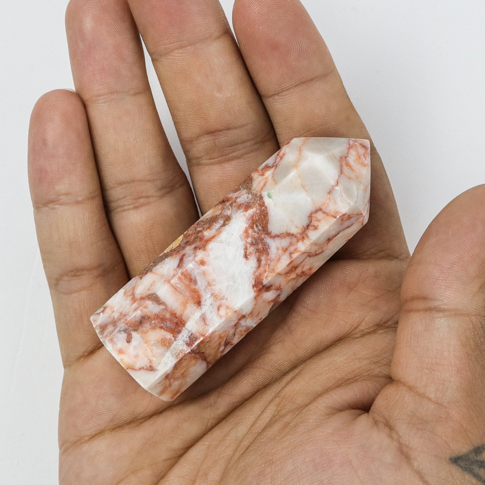 3 Inch Red Line Jasper Tower C6