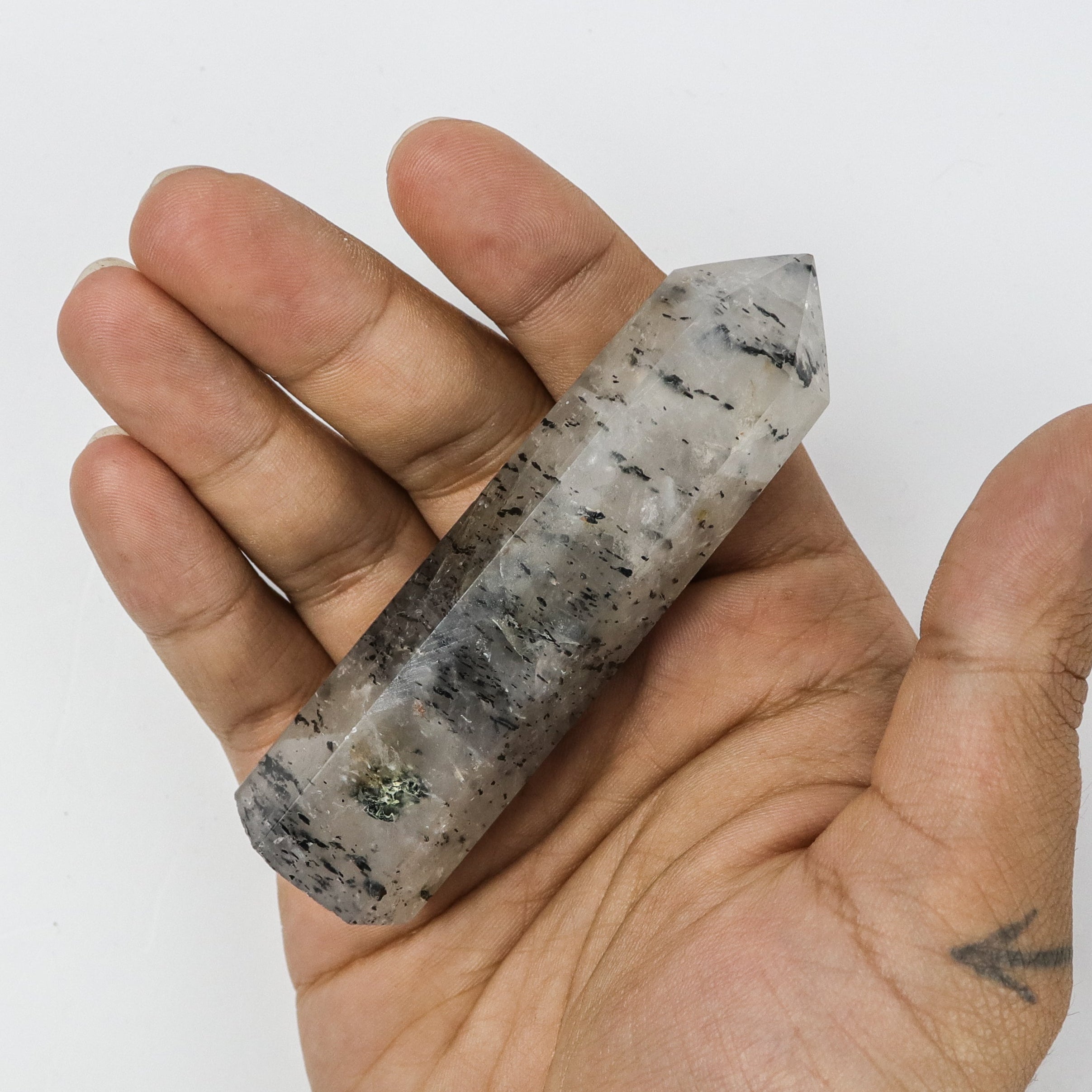 3.5 Inch Dragonfruit Quartz Tower K6