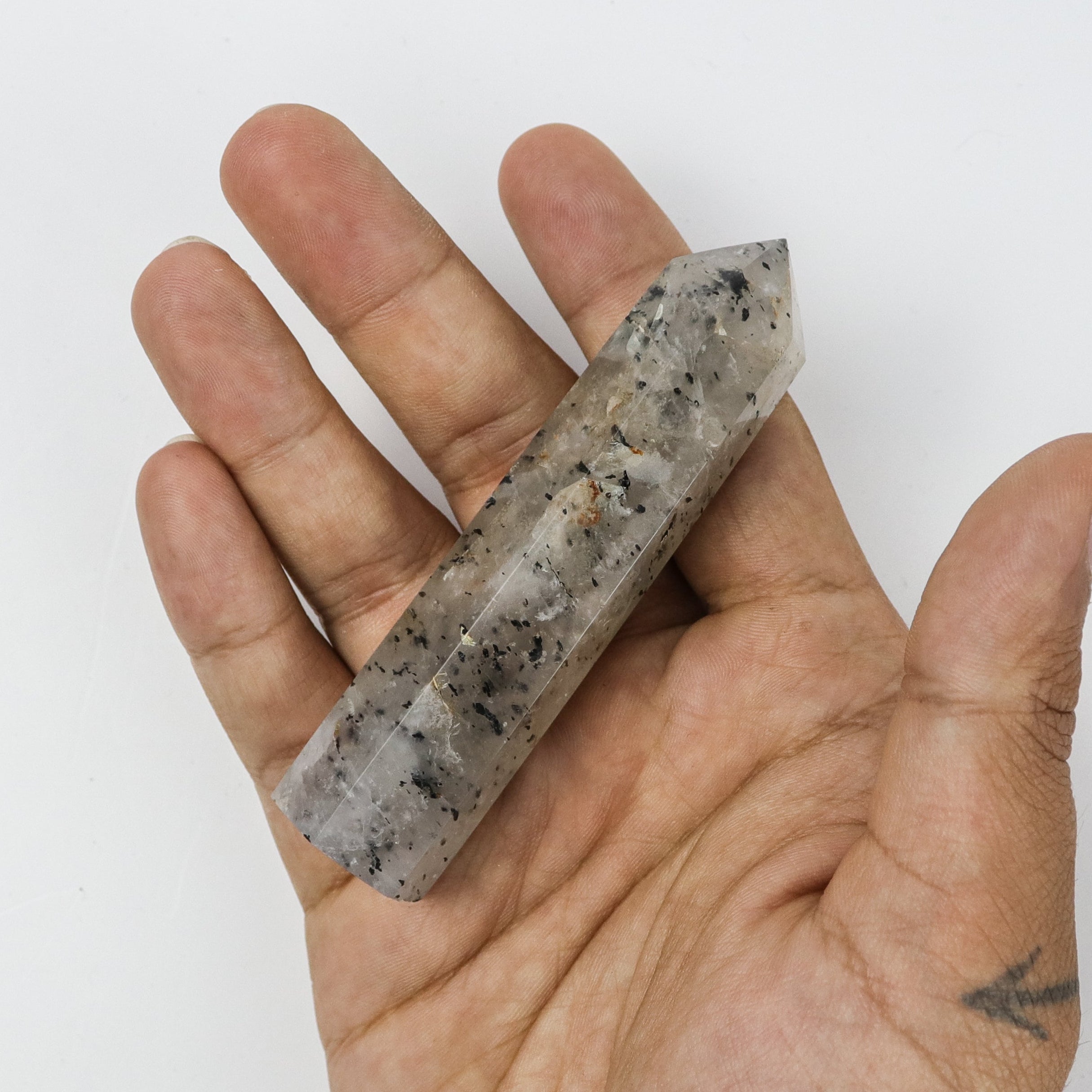 3.5 Inch Dragonfruit Quartz Tower J6