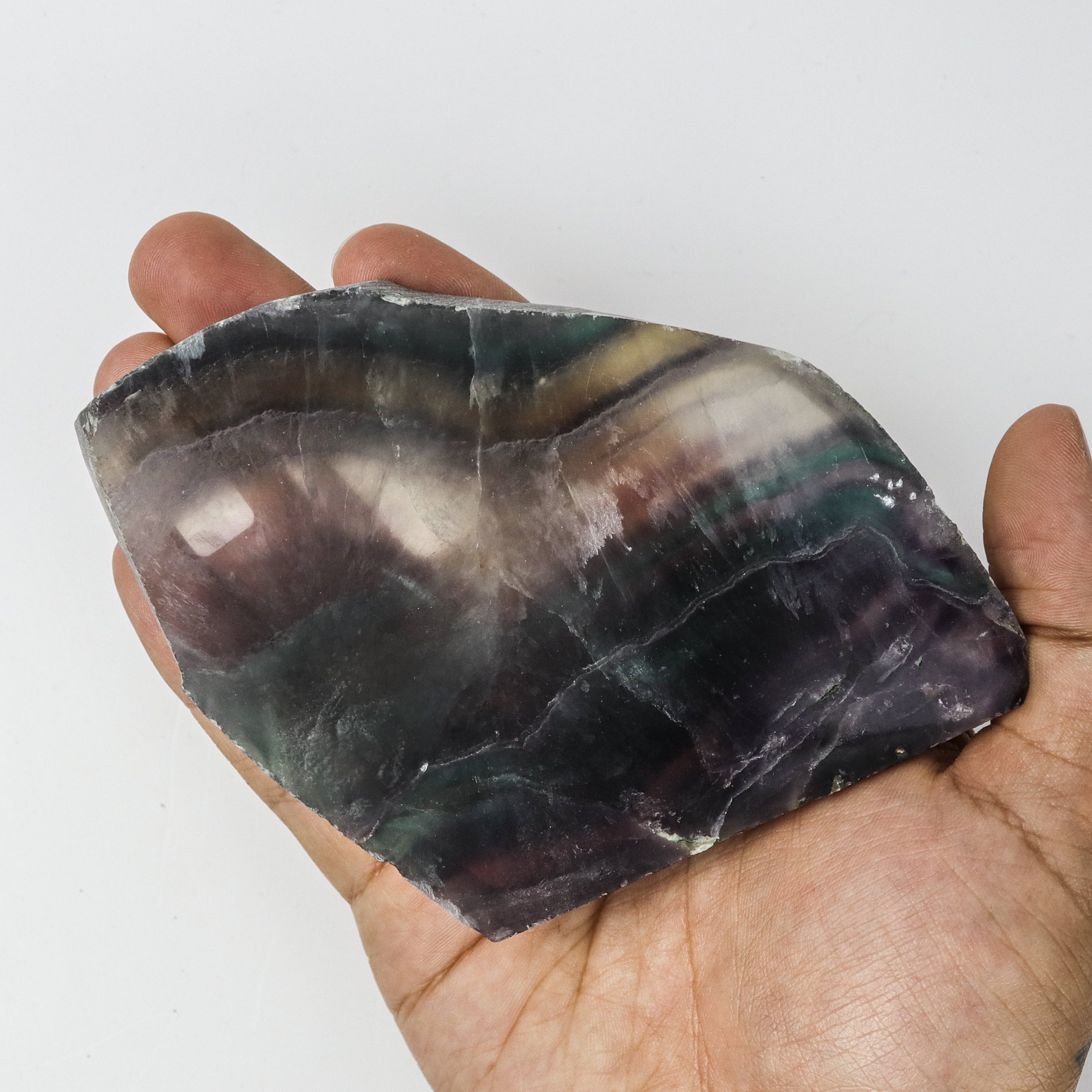 5 Inch Fluorite Slab G20