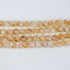 8mm Citrine Bead Half Strand