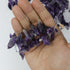 Medium Raw Amethyst Nugget Bead Third Strand