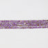 2.5mm Phosphosiderite Faceted Coin Bead Half Strand