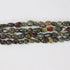 Small African Bloodstone Nugget Bead Half Strand