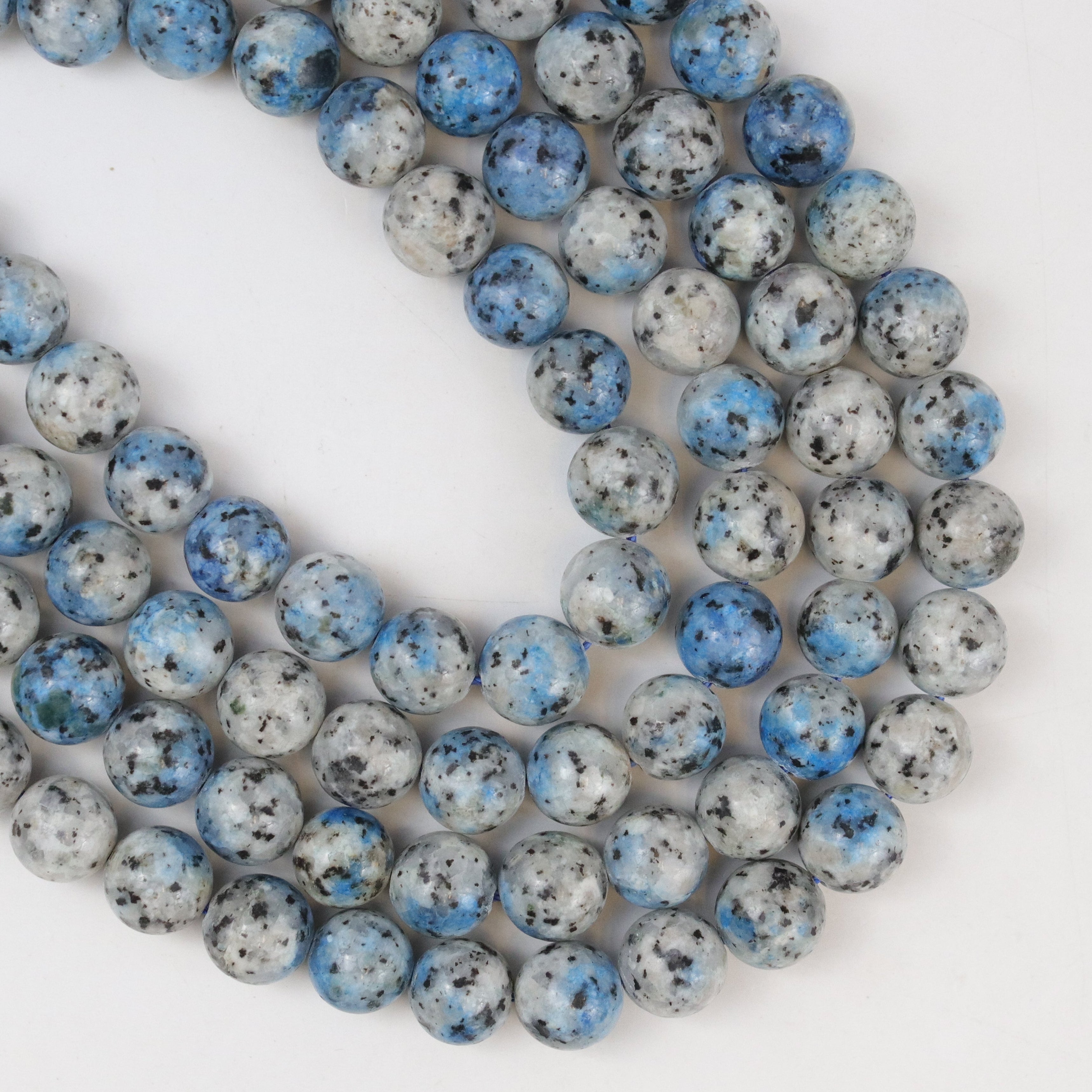 10mm K2 Stone Bead Strand