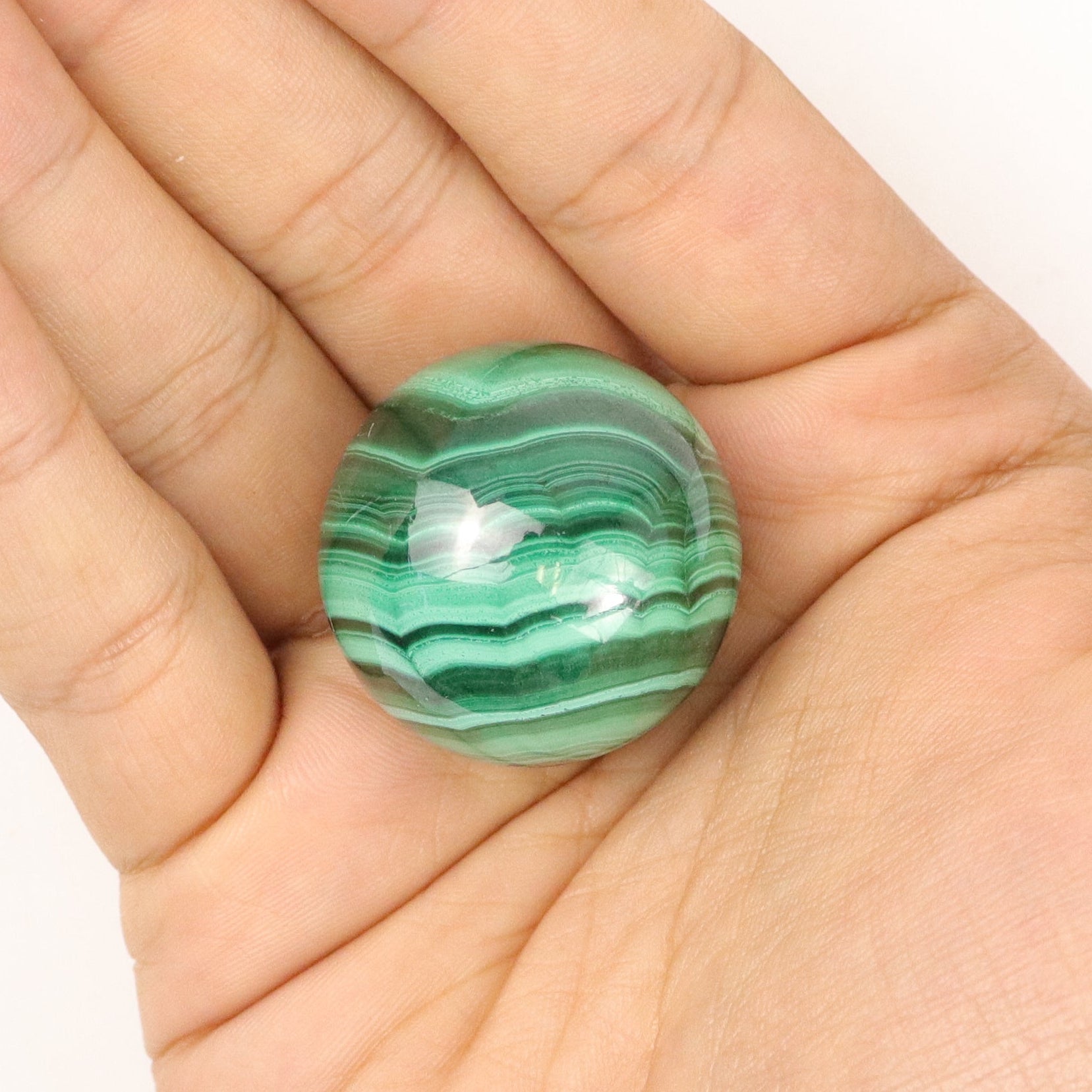 1 Inch Malachite Sphere A39