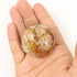 2 Inch Flower Agate Palm Stone S5