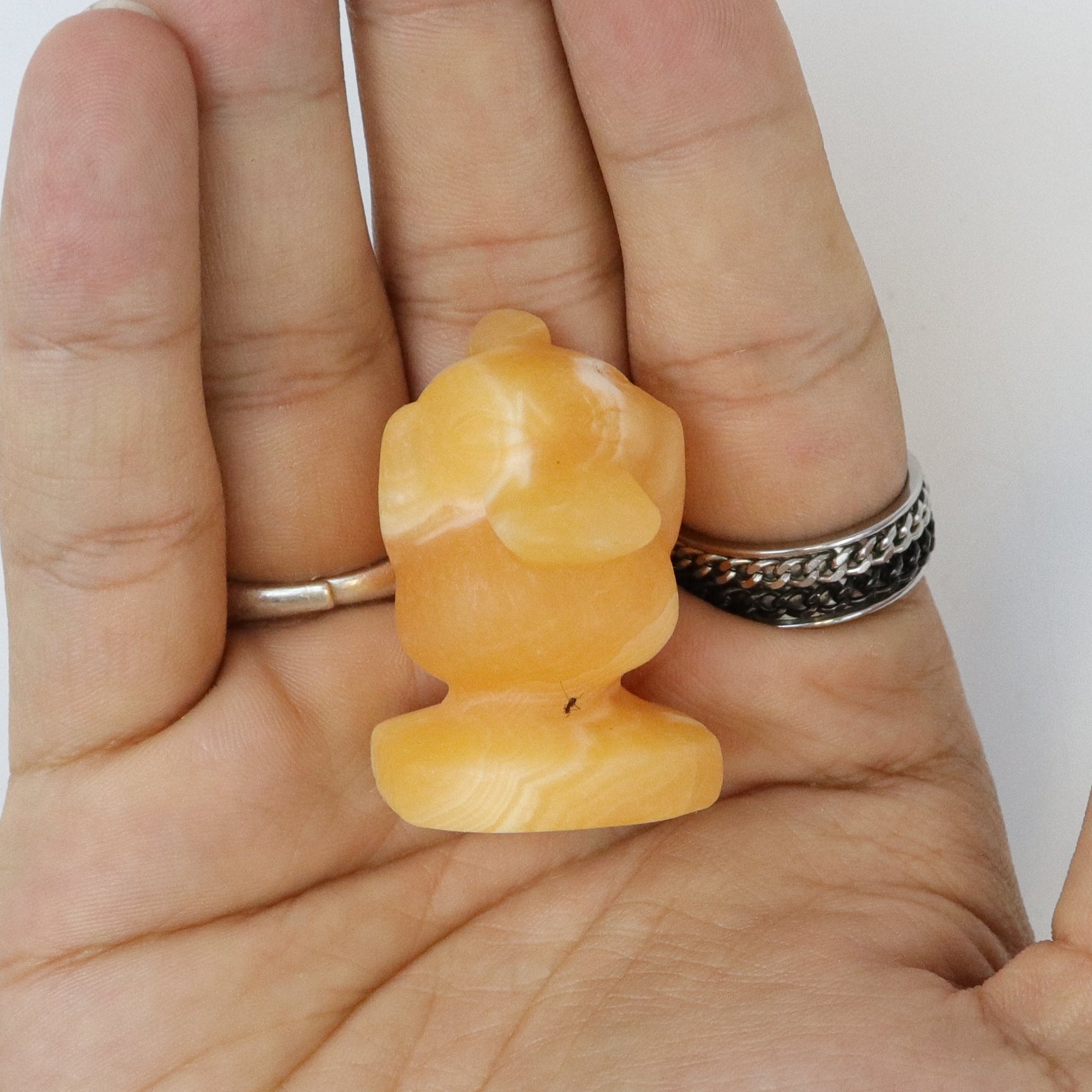 1.5 Inch Orange Calcite Psyduck P8