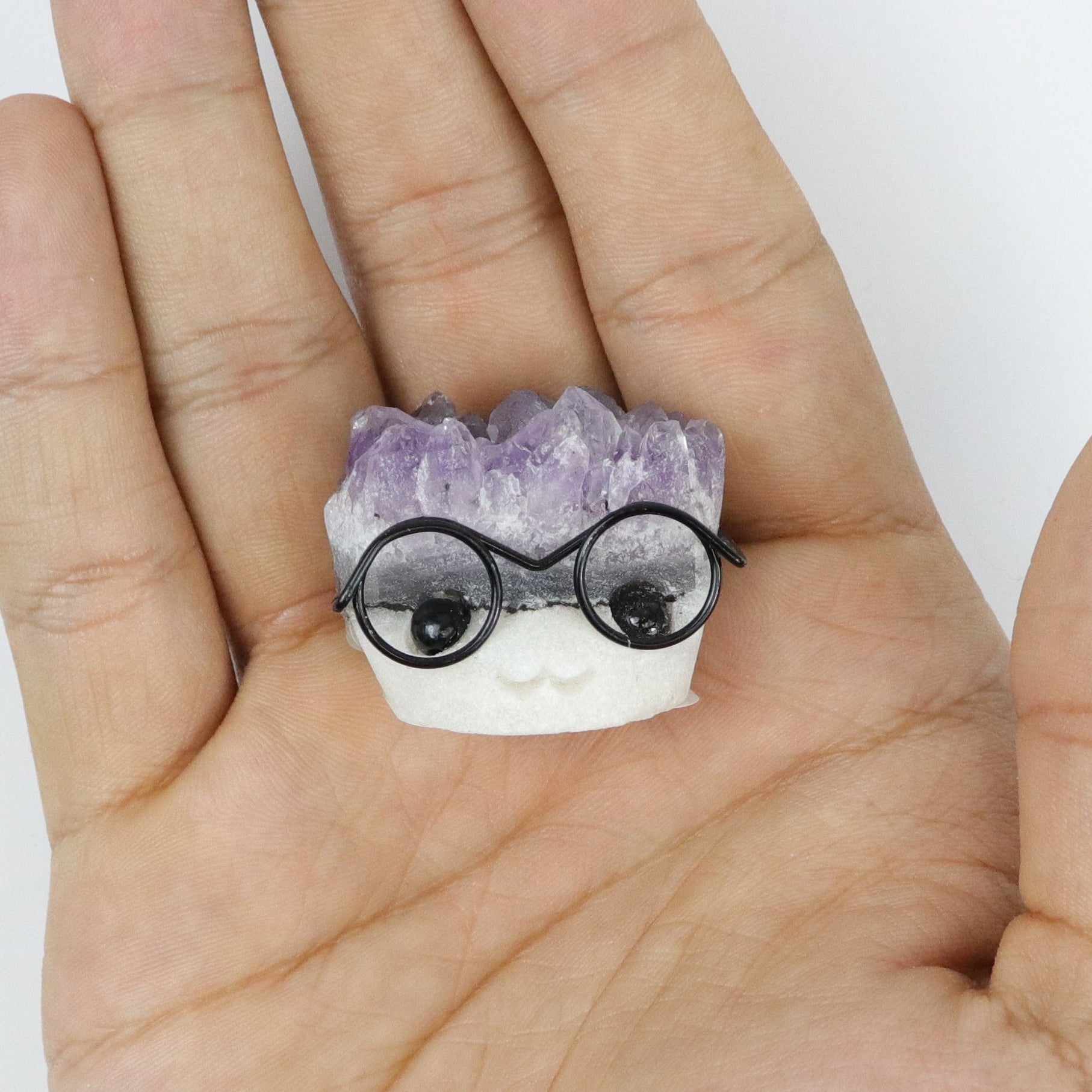 1 Inch Amethyst Cluster Buddy S8