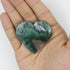 2 Inch Moss Agate Heart H5