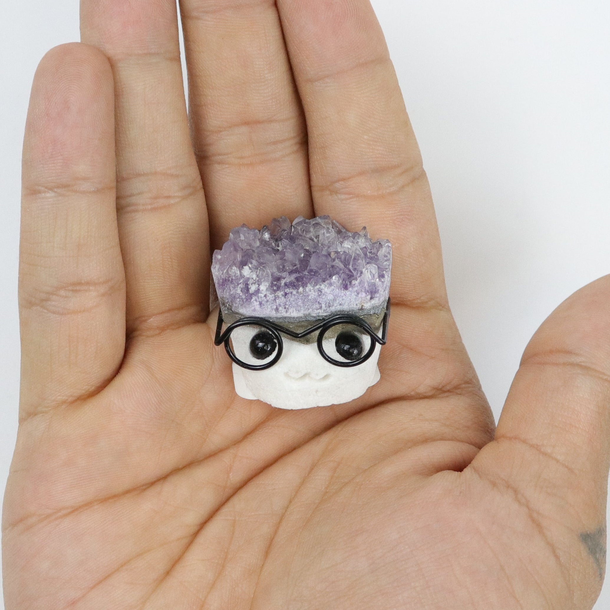1 Inch Amethyst Cluster Buddy B8