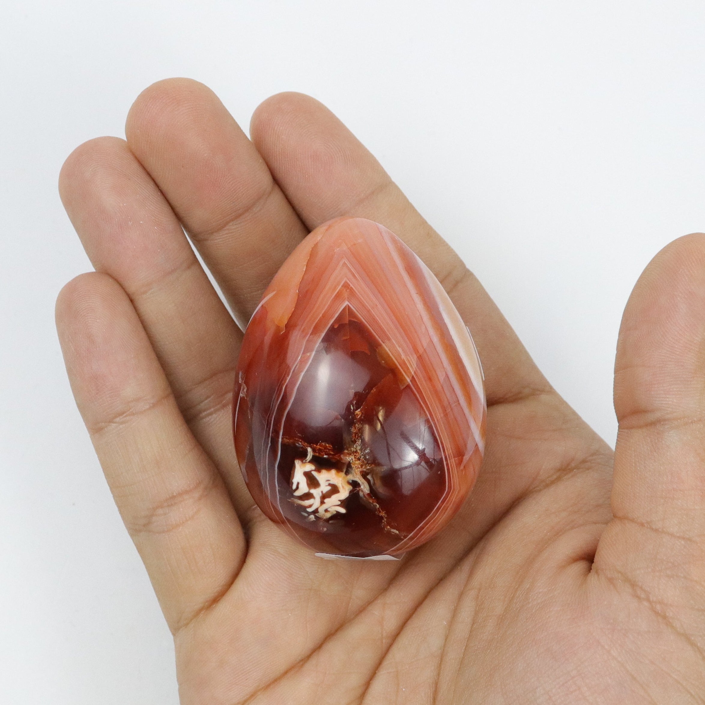 2.25 Inch Carnelian Egg E8