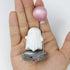 Dolomite Ghost w Balloon on Pedestal A25