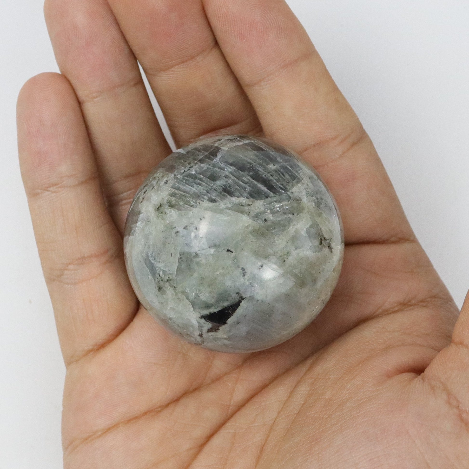 1.5 Inch Labradorite Sphere Q10