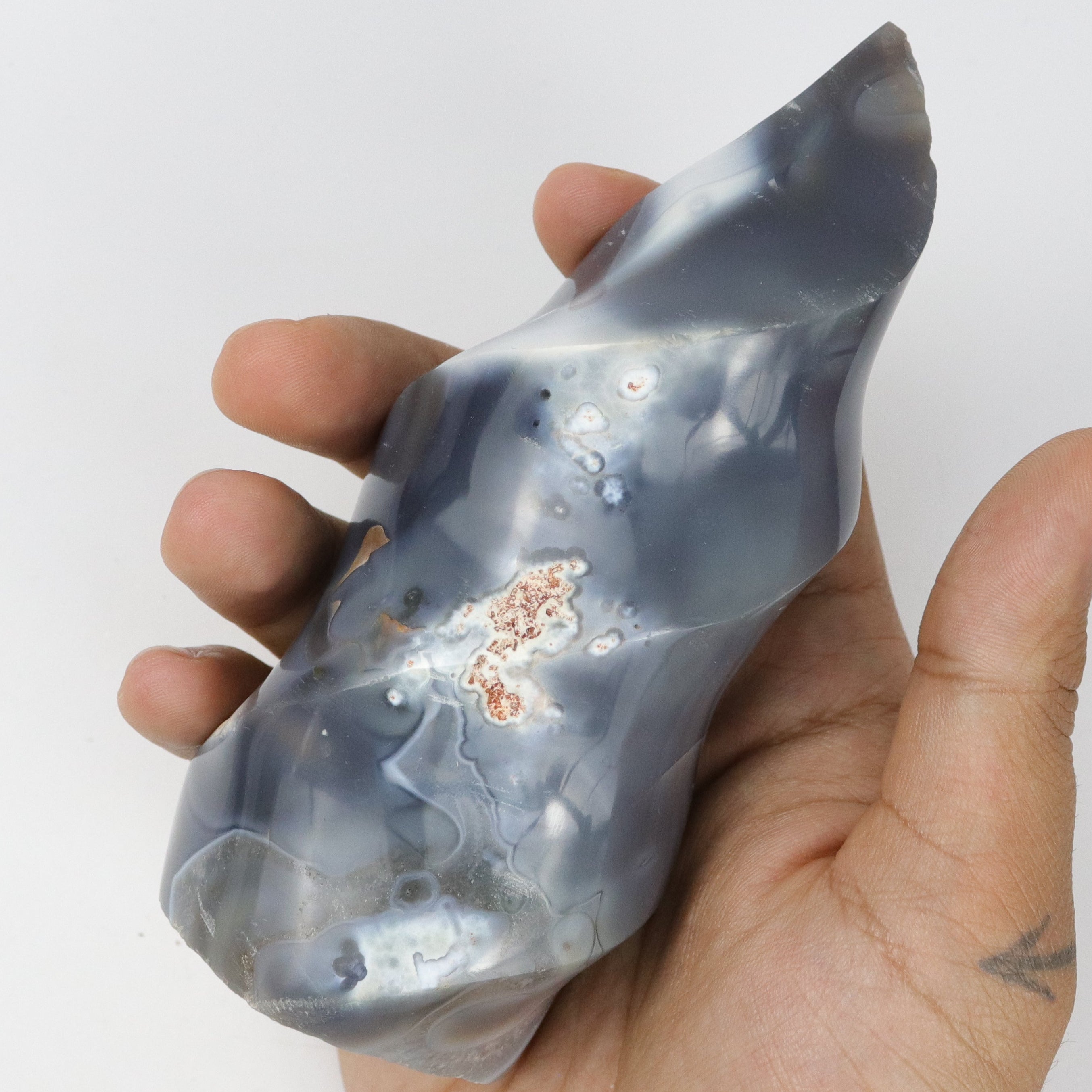 5.5 Inch Orca Agate Flame Q24