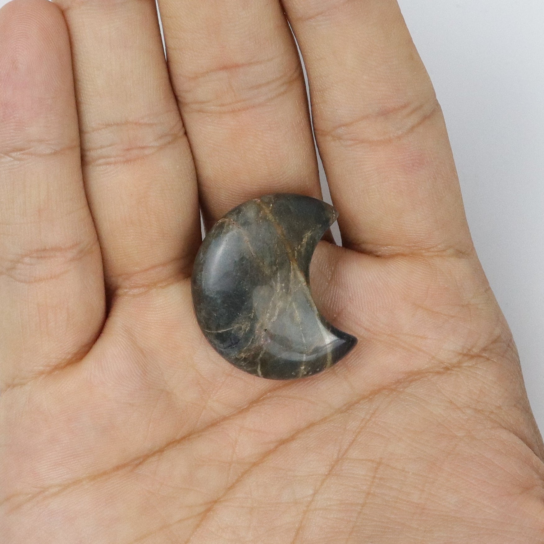1 Inch Mixed Jasper Moon J4