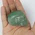 2.25 Inch Green Aventurine Skull L19