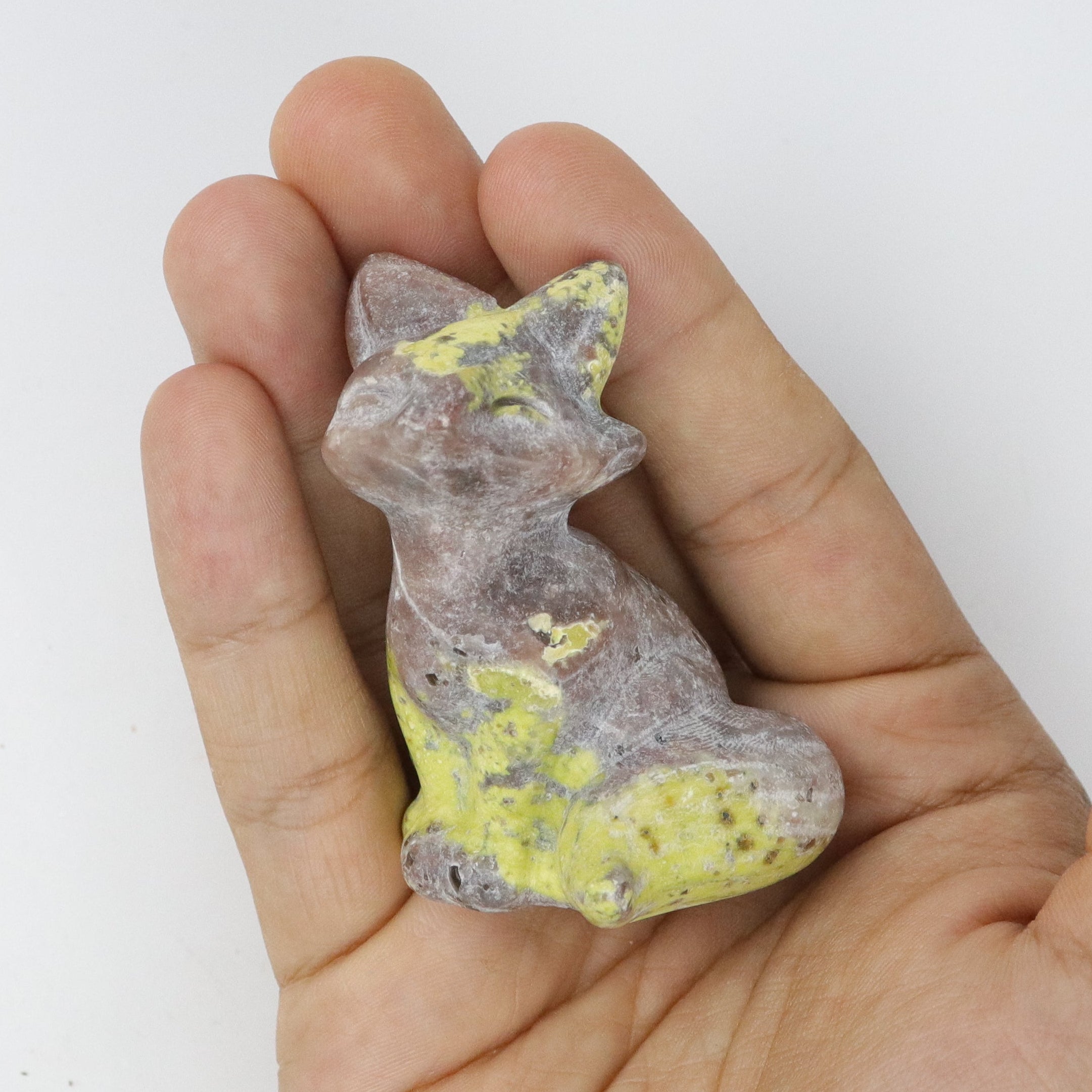 2.75 Inch Mixed Jasper Fox C16