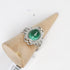 Malachite Adjustable Ring A6