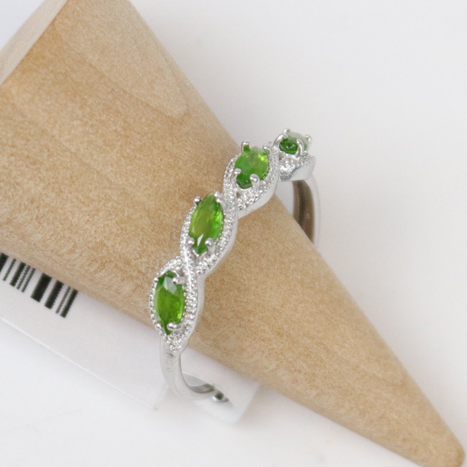 Diopside Adjustable Ring F9