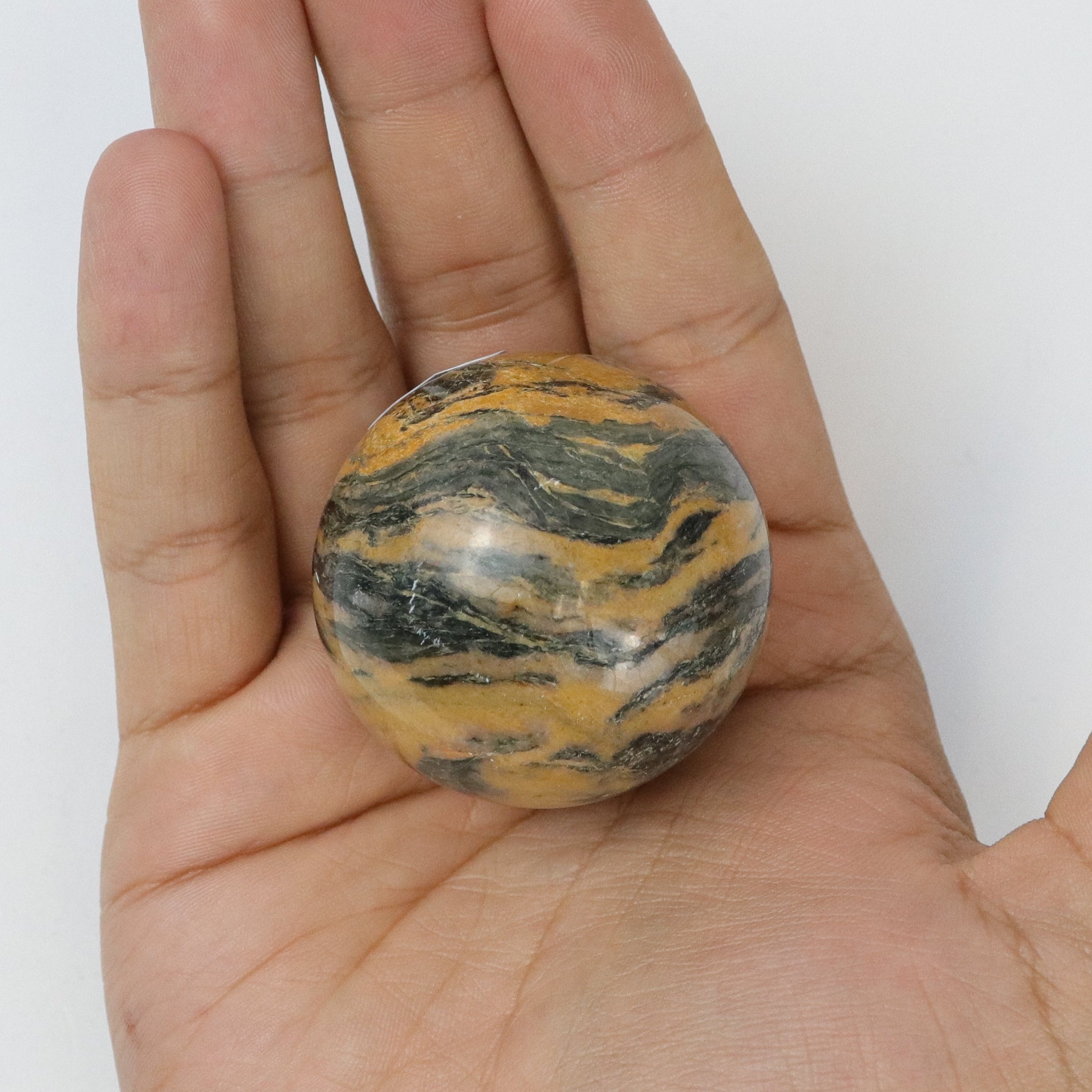 1.5 Inch Tigers Skin Jasper Sphere K14