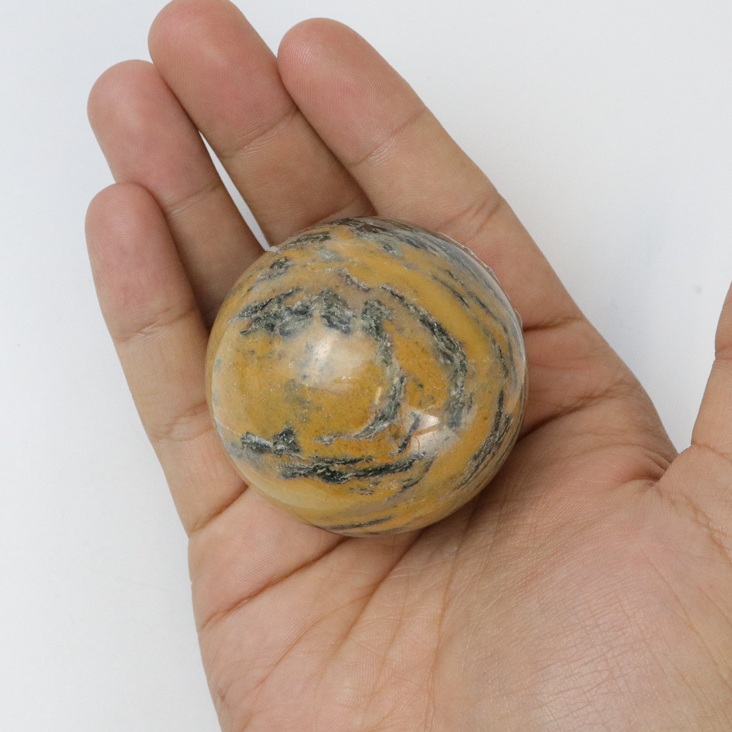 2 Inch Tigers Skin Jasper Sphere F21