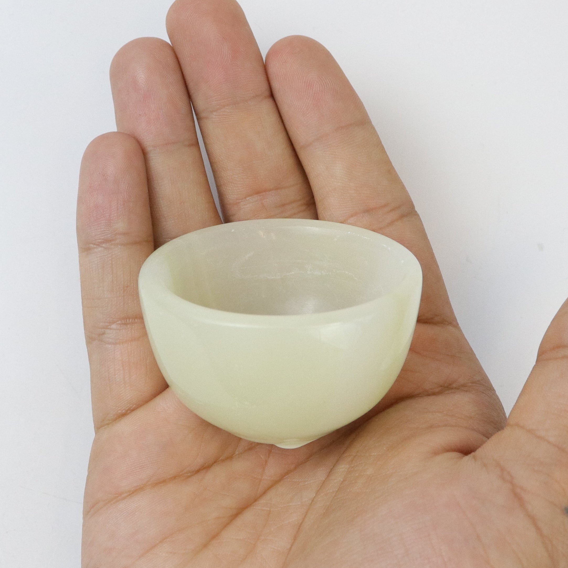 1.5 Inch Green Onyx Cup B15