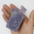 4 Inch Fluorite Witch Kitty on Book B47
