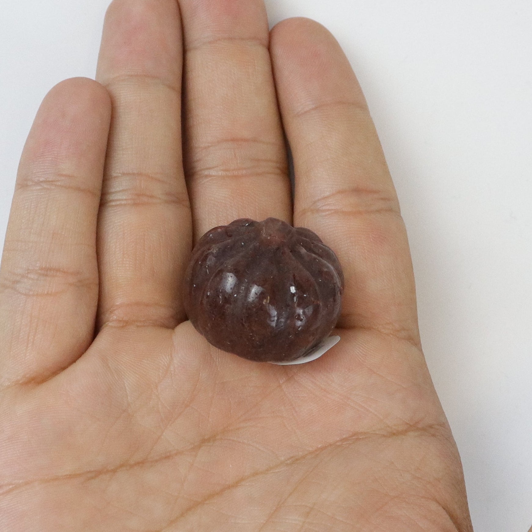 1 Inch Strawberry Quartz Pumking F6