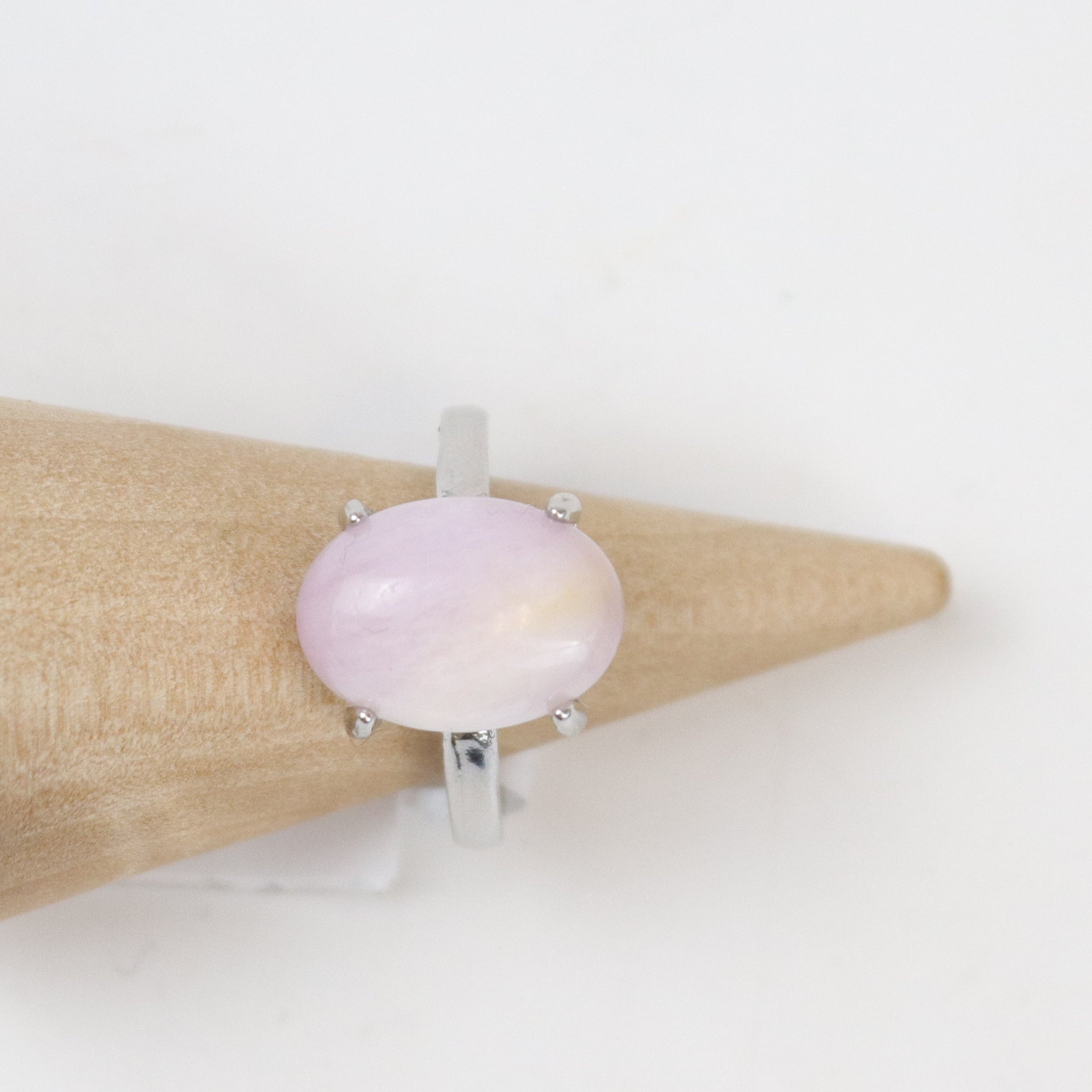 Adjustable Kunzite Ring L6