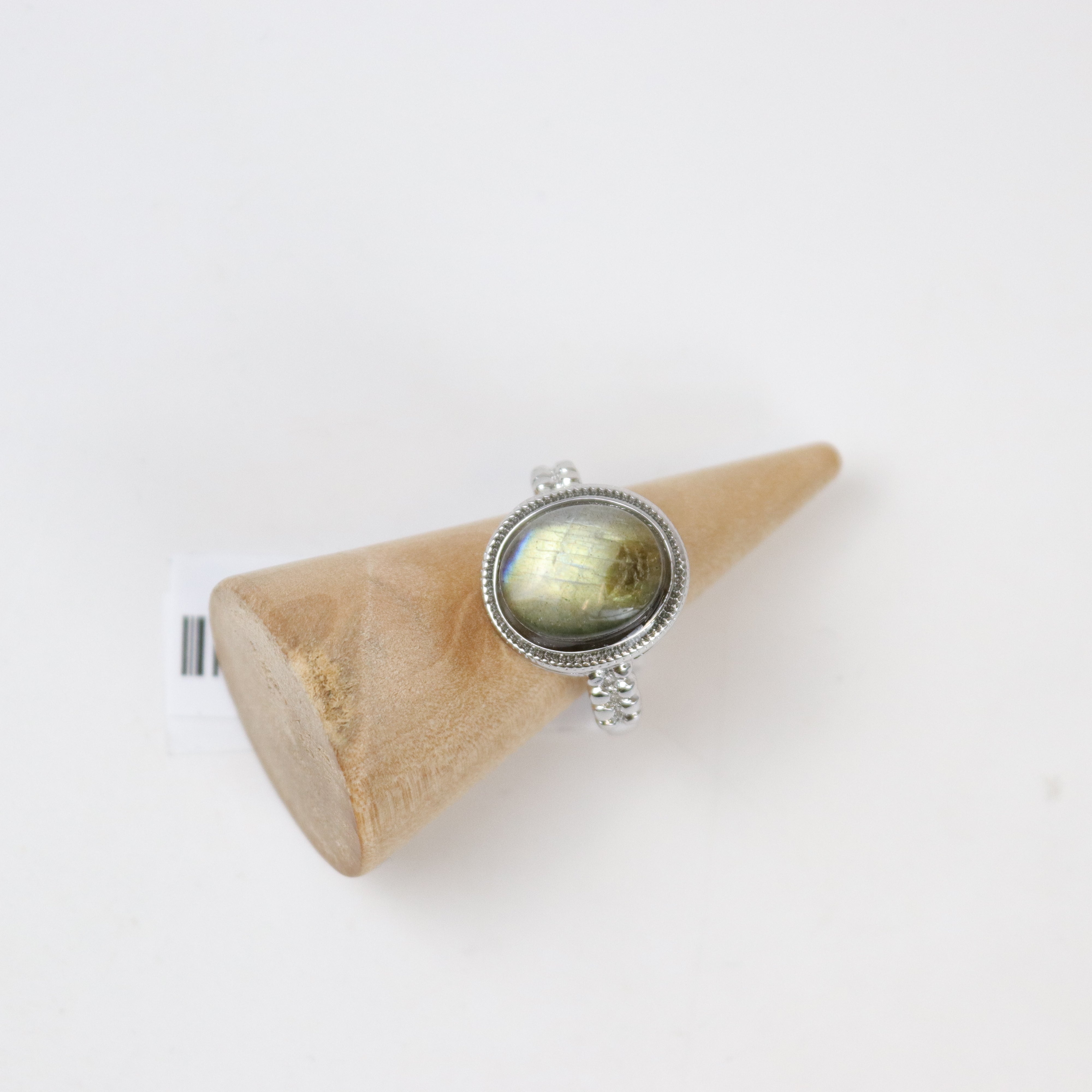 Adjustable Labradorite Ring F6
