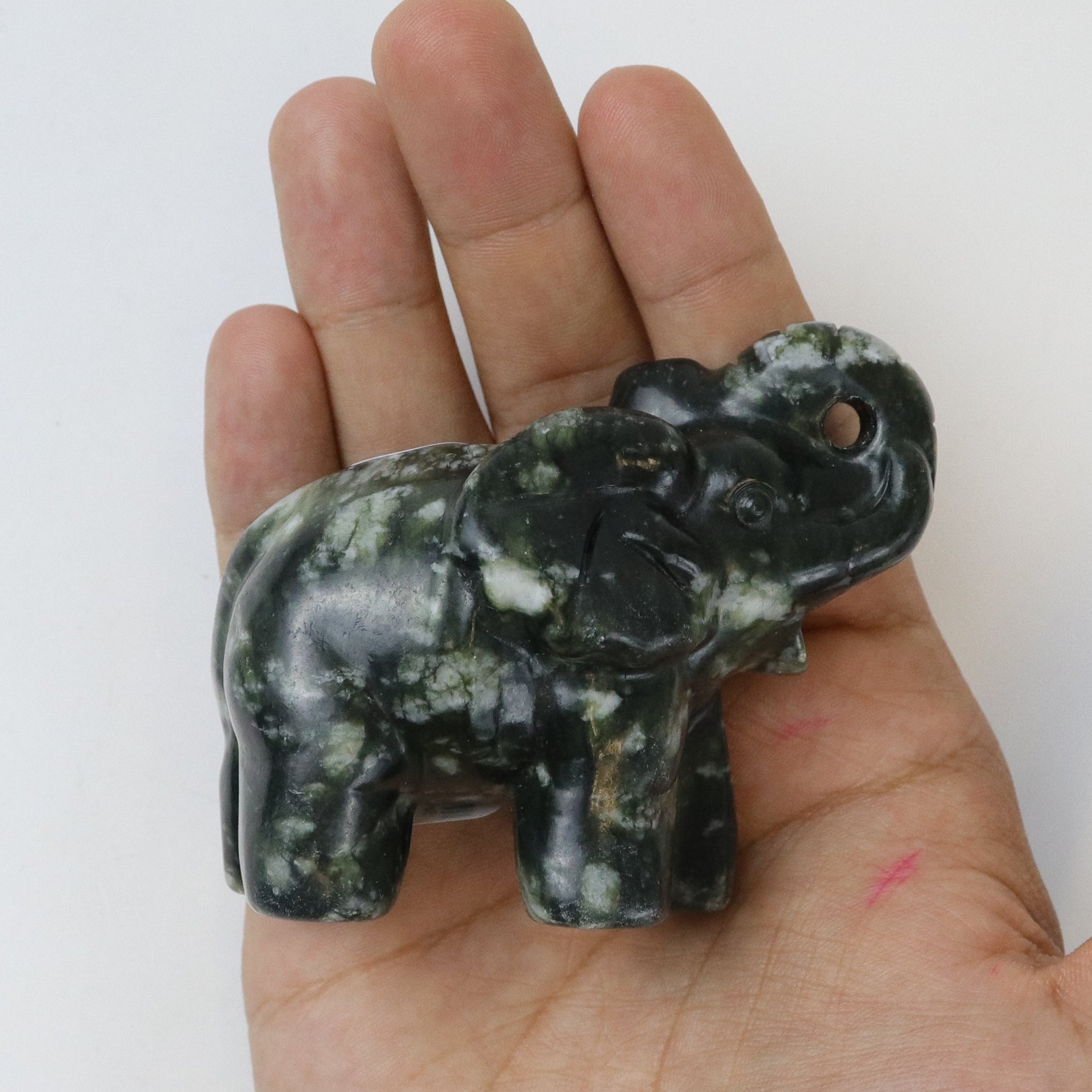 3 Inch Serpentine Lucky Elephant H32