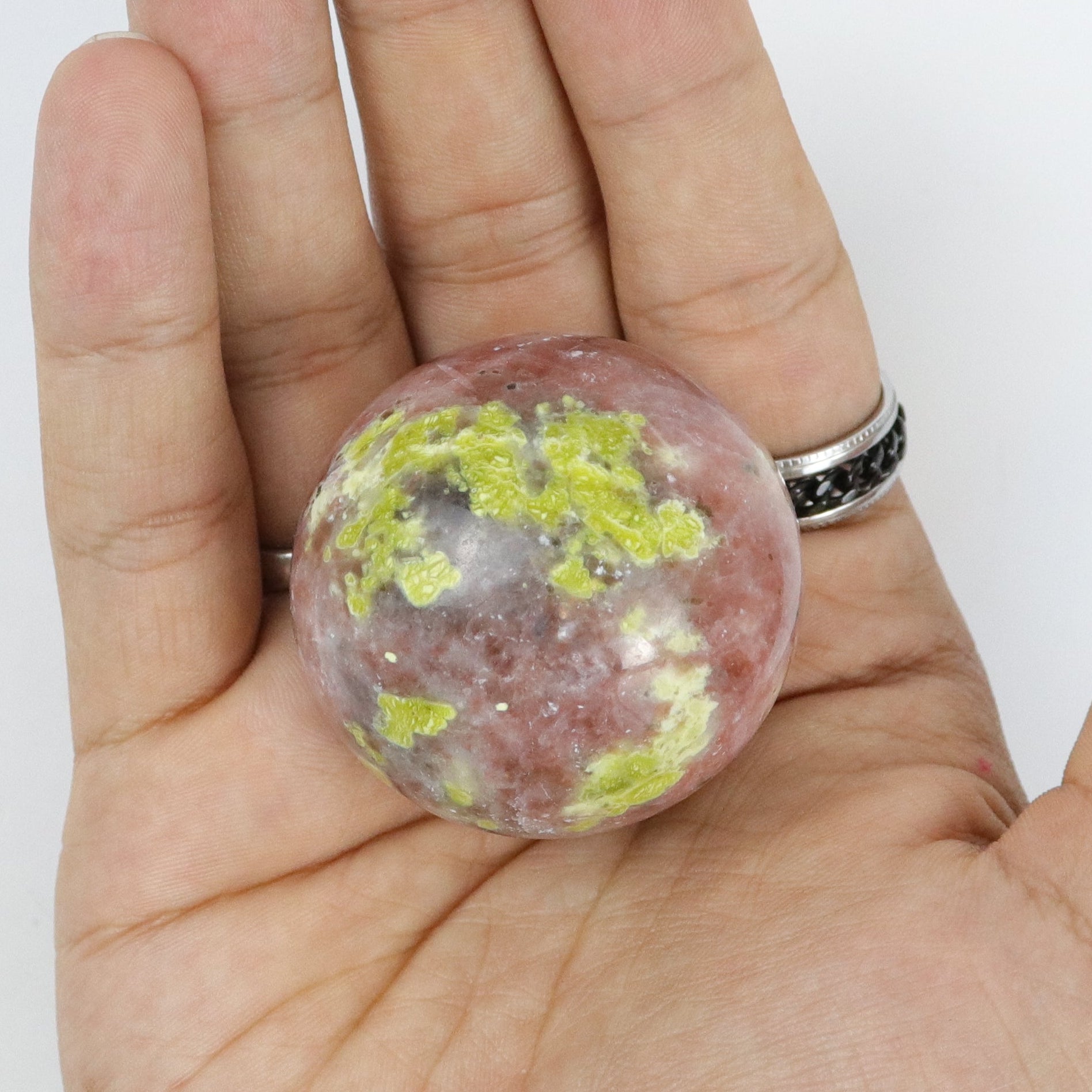 1.5 Inch Plum Jasper Sphere J13