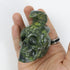 3 Inch Serpentine Skull & Snake E24