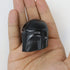 2 Inch Obsidian Mandalorian Helmet K16
