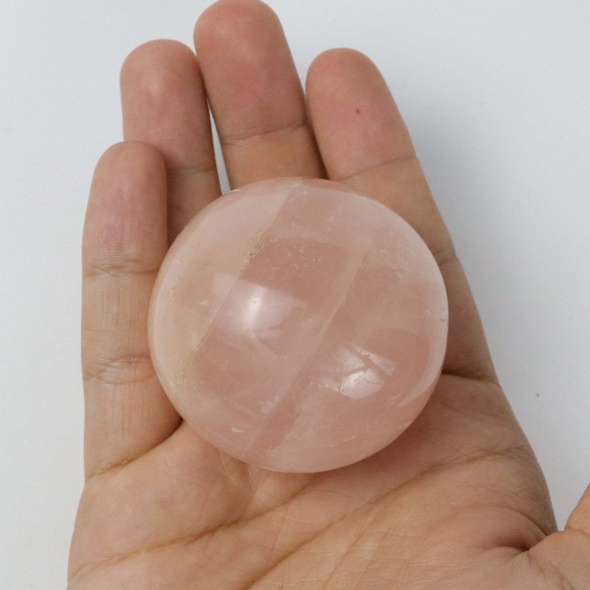 2 Inch Rose Quartz Sphere J20
