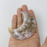 3 Inch Flower Agate Moon L14