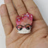 1 Inch Pink Aura Quartz Rock Buddy K10