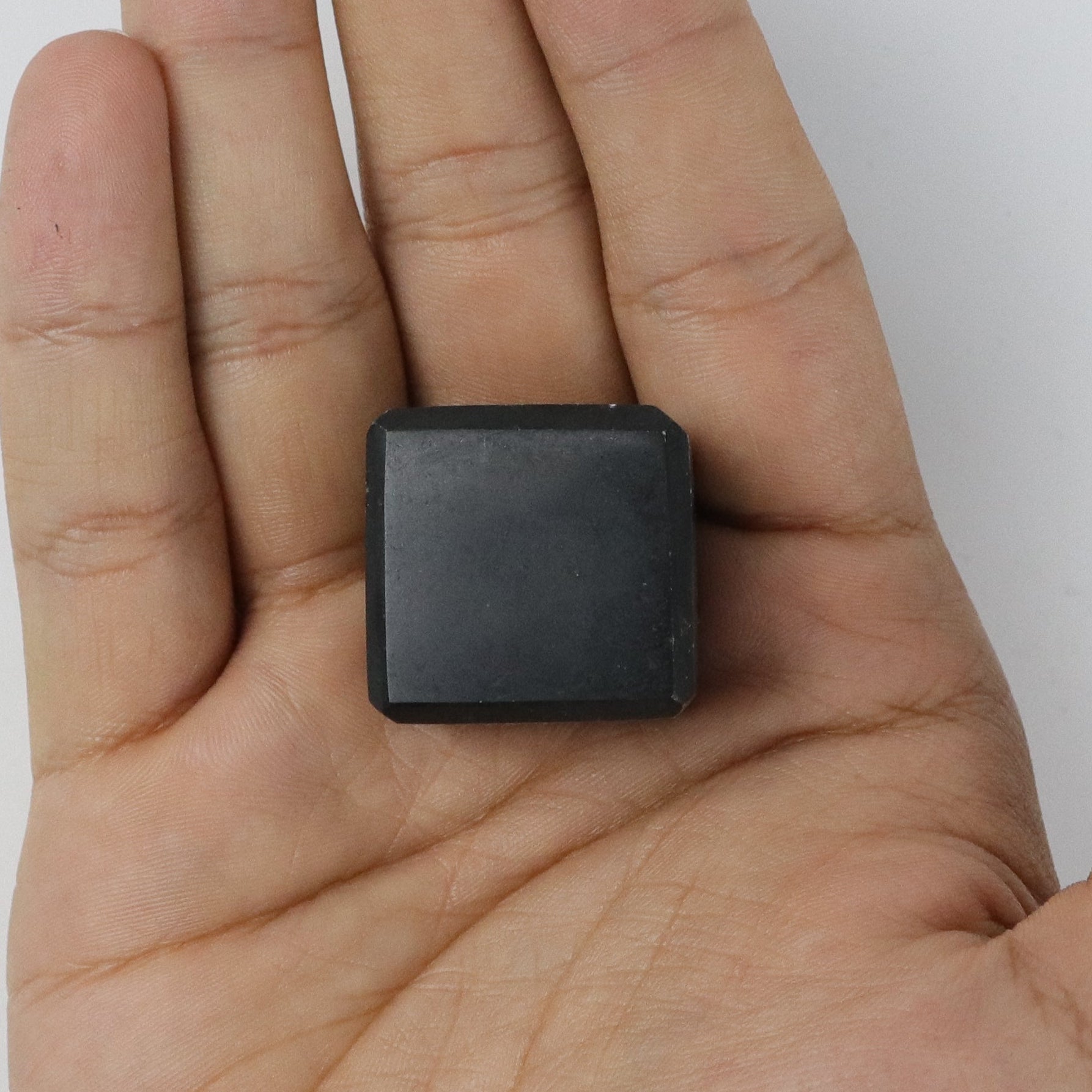 1 Inch Black Tourmaline Cube B10