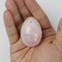 2 Inch Rose Quartz Easter Egg Ornament B7