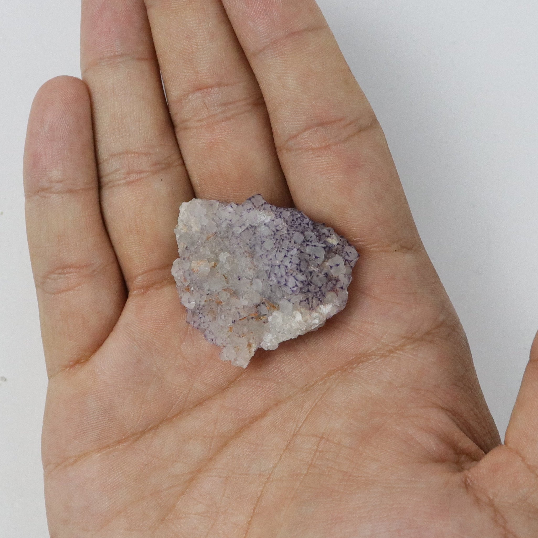 1.5 Inch QR Code Fluorite Specimen J5