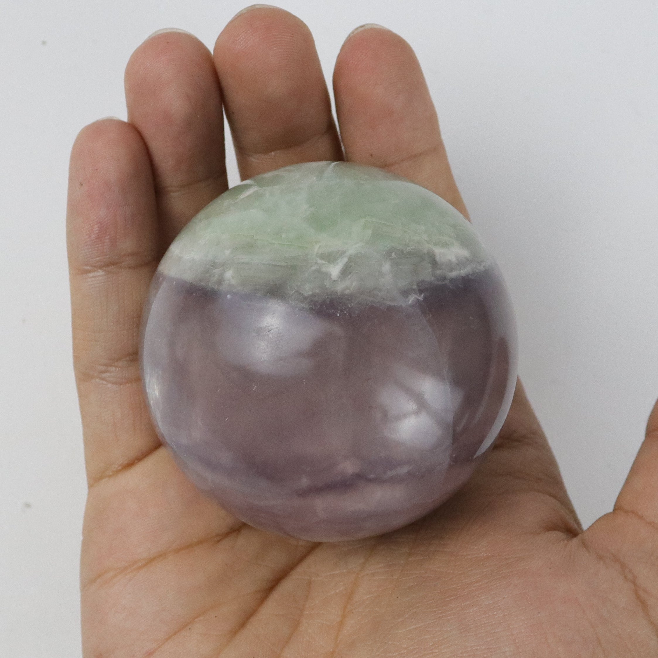 2.5 Inch Silk Fluorite Sphere R32