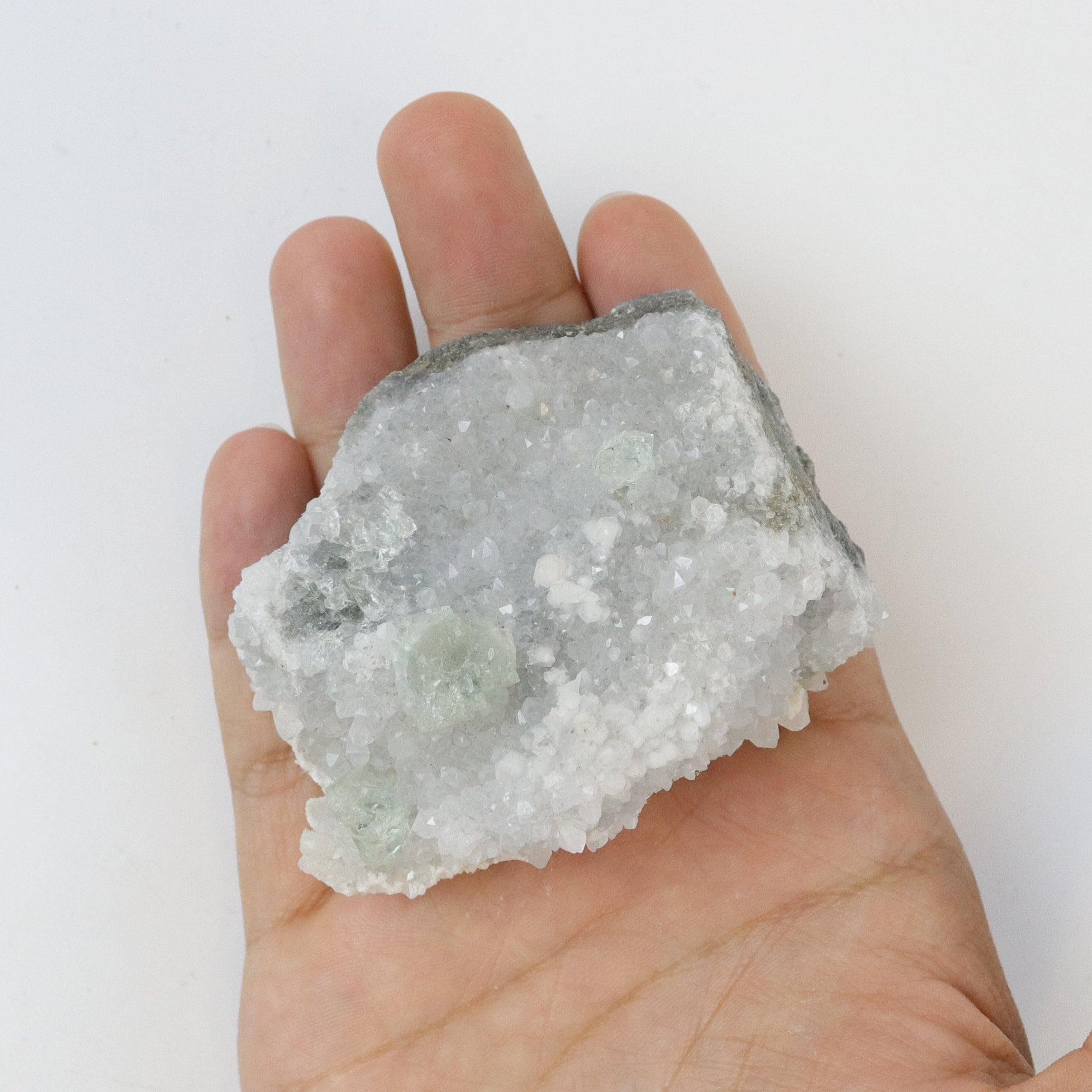 3 Inch Fluorite & Quartz D15